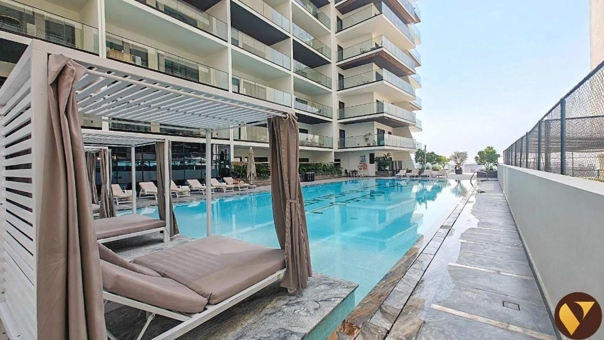 公寓 Vogue Spacious Brand New Three Bedroom Located Binghatti Creek, Smart Home With Creek Harbour View & Big Balcony 迪拜 阿拉伯联合酋长国