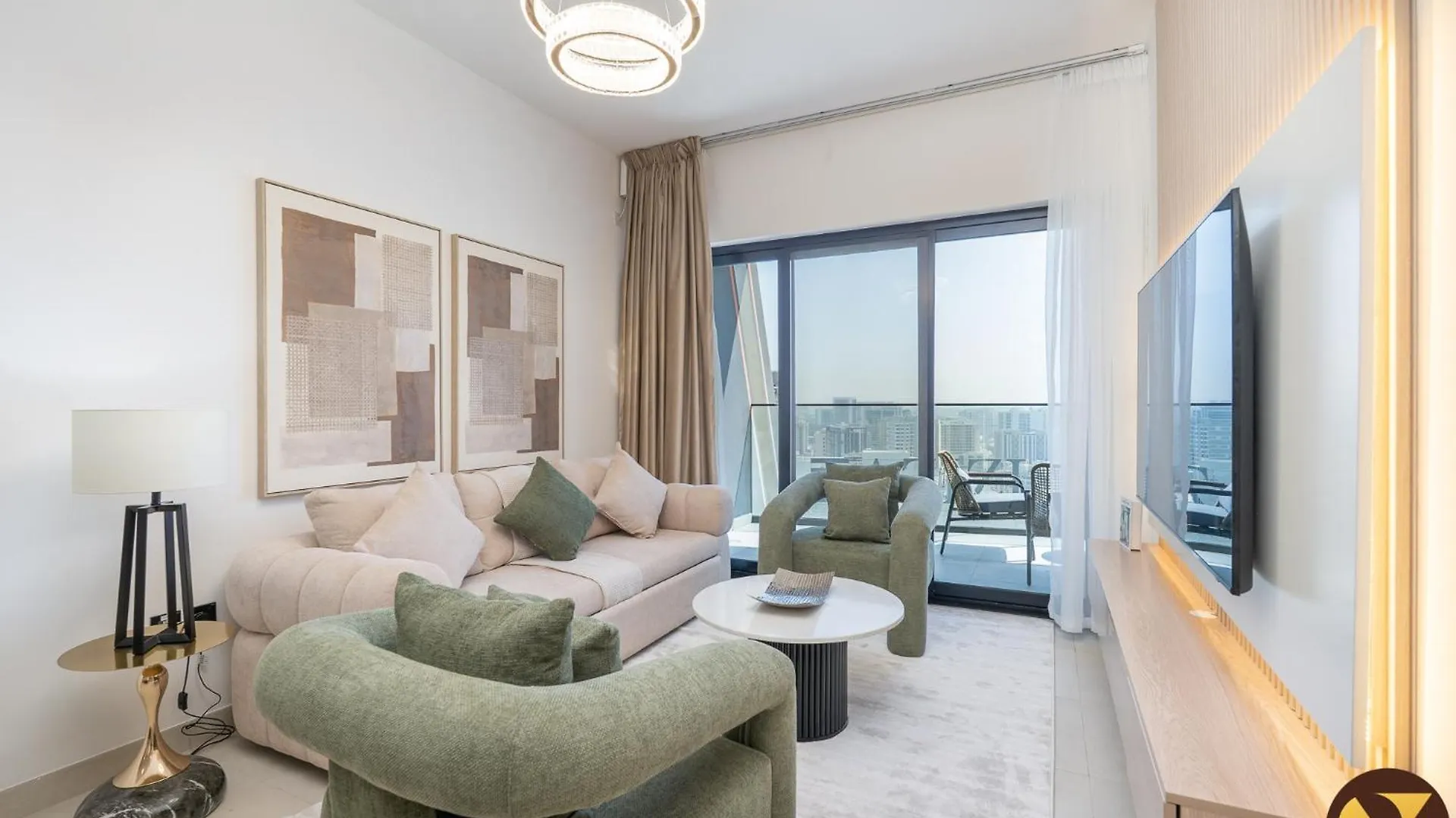 Vogue Spacious Brand New Three Bedroom Located Binghatti Creek, Smart Home With Creek Harbour View & Big Balcony 迪拜 阿拉伯联合酋长国