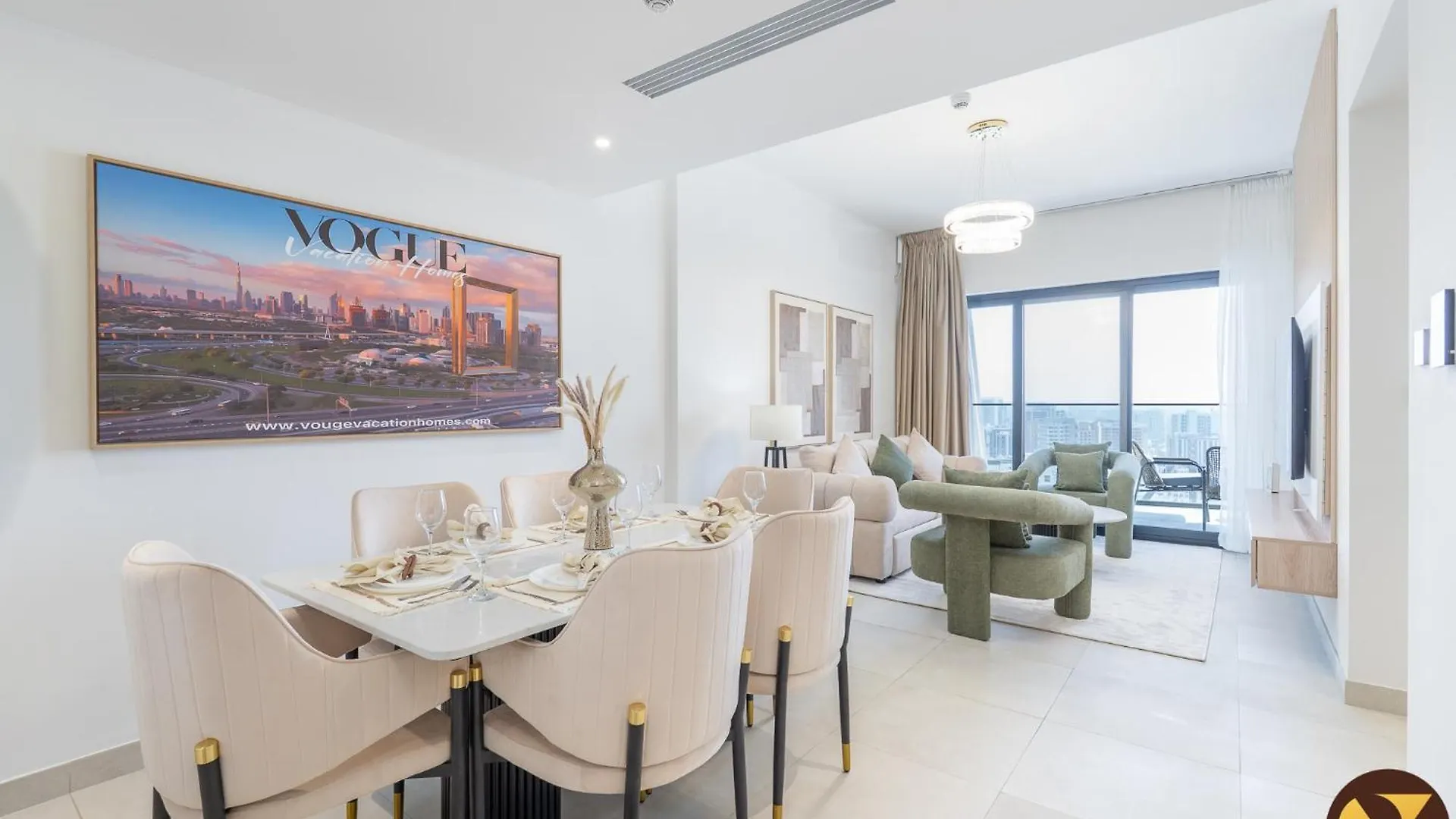 Vogue Spacious Brand New Three Bedroom Located Binghatti Creek, Smart Home With Creek Harbour View & Big Balcony 迪拜 0*,  阿拉伯联合酋长国