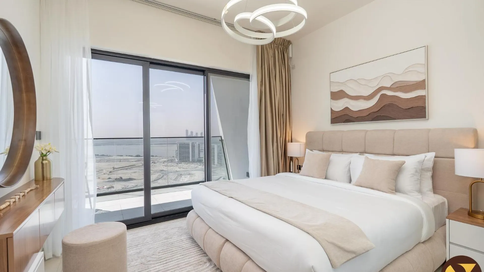 Apartamento Vogue Spacious Brand New Three Bedroom Located Binghatti Creek, Smart Home With Creek Harbour View & Big Balcony Dubái