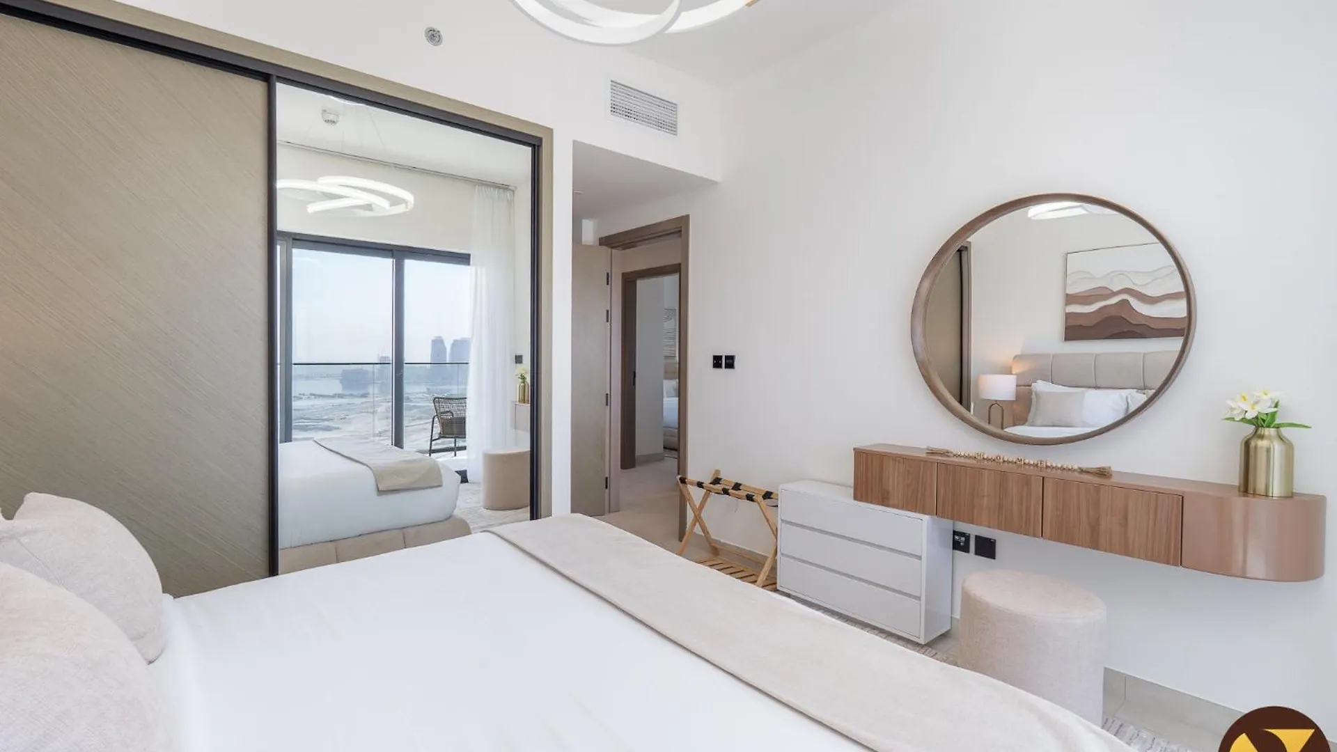 Vogue Spacious Brand New Three Bedroom Located Binghatti Creek, Smart Home With Creek Harbour View & Big Balcony Dubái